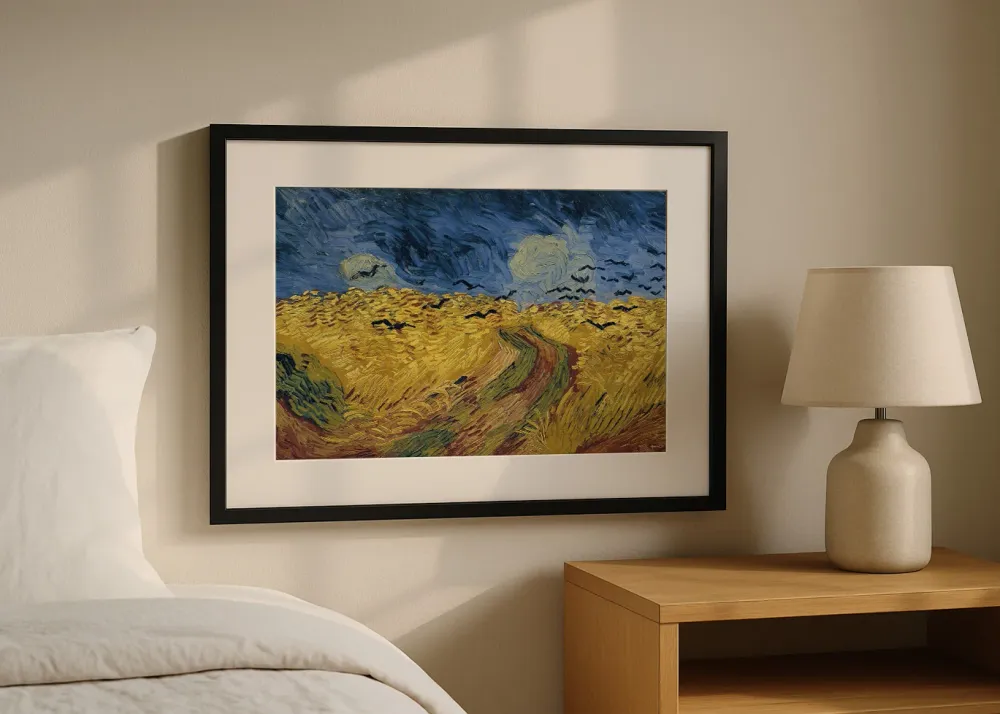 Trigal con cuervos (Van Gogh) Fine Artic