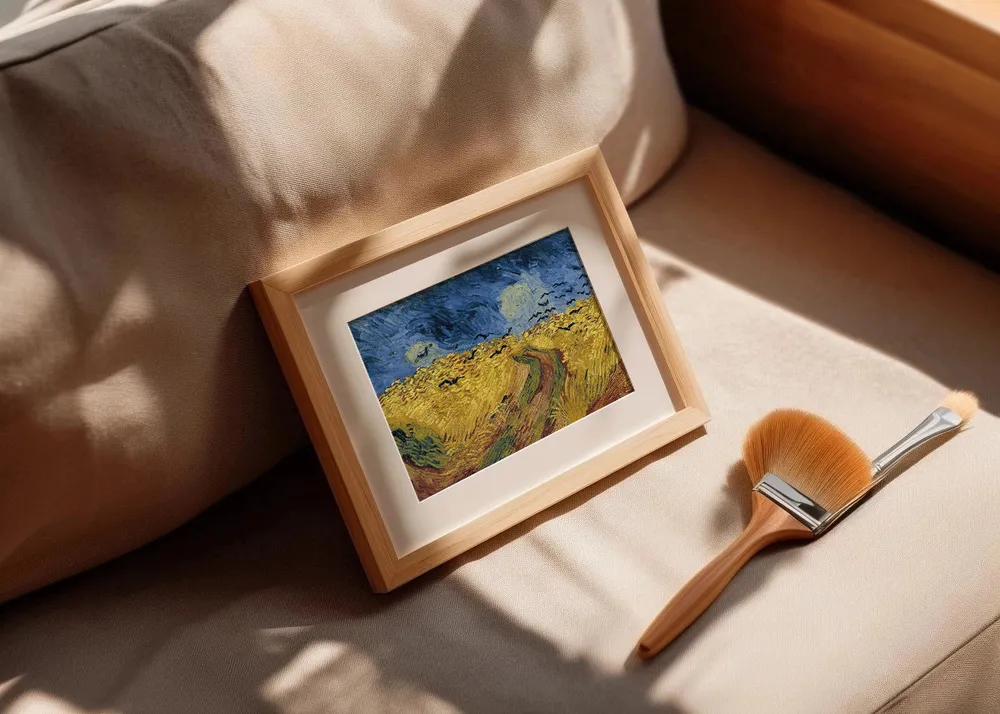 Trigal con cuervos (Van Gogh) Fine Artic
