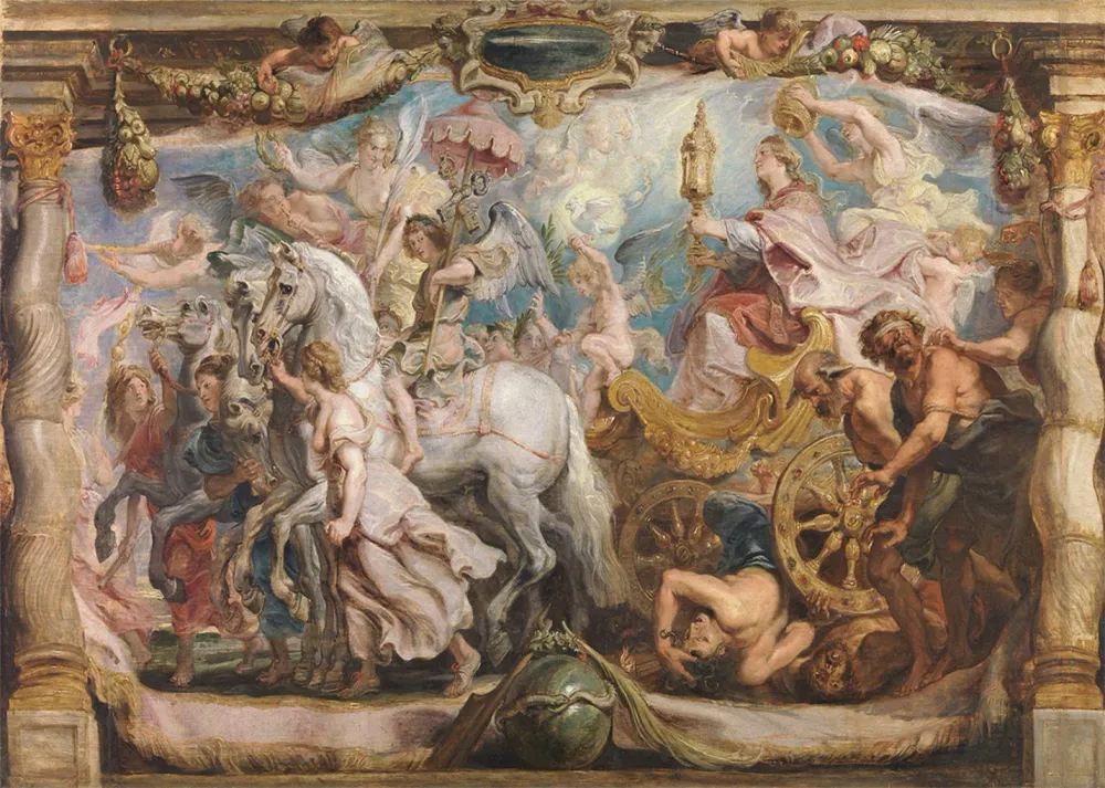 El triunfo de la Iglesia (Rubens) Fine Artic