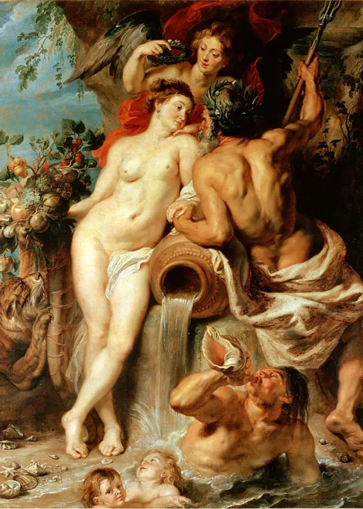 La Unión de la Tierra y el Agua (Rubens) Fine Artic