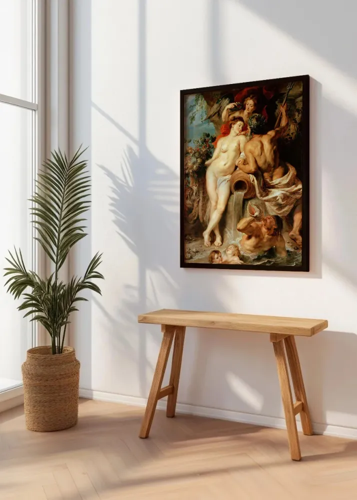 La Unión de la Tierra y el Agua (Rubens) Fine Artic