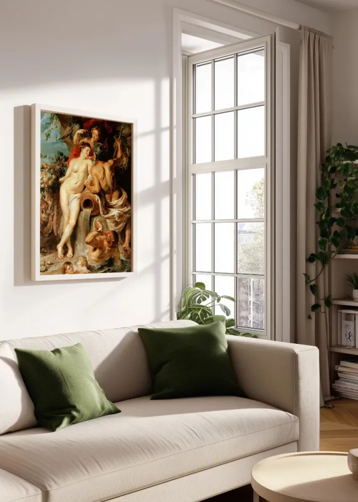 La Unión de la Tierra y el Agua (Rubens) Fine Artic