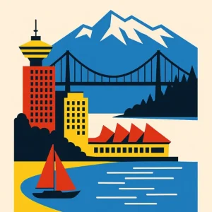 Vancouver Poster Bauhaus Fine Artic