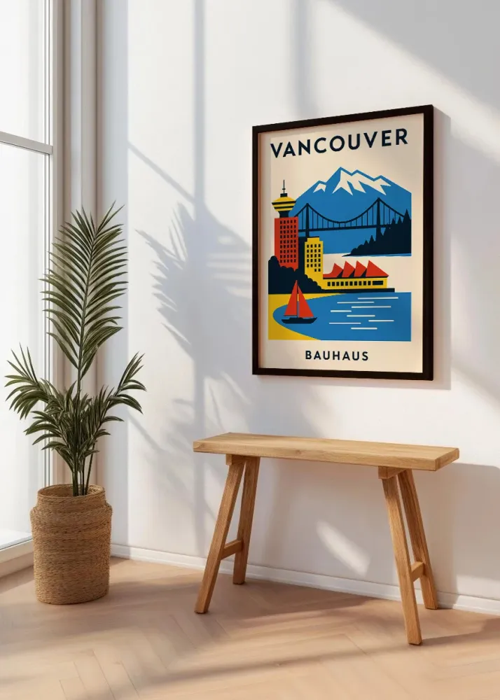 Vancouver Poster Bauhaus Fine Artic