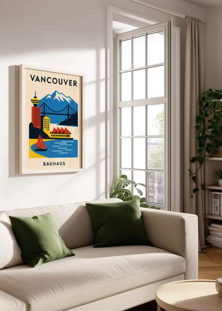 Vancouver Poster Bauhaus Fine Artic