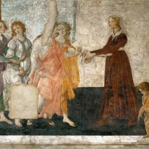 Venus y las tres Gracias (Sandro Botticelli) Fine Artic