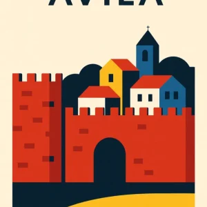 Ávila Poster Bauhaus Fine Artic