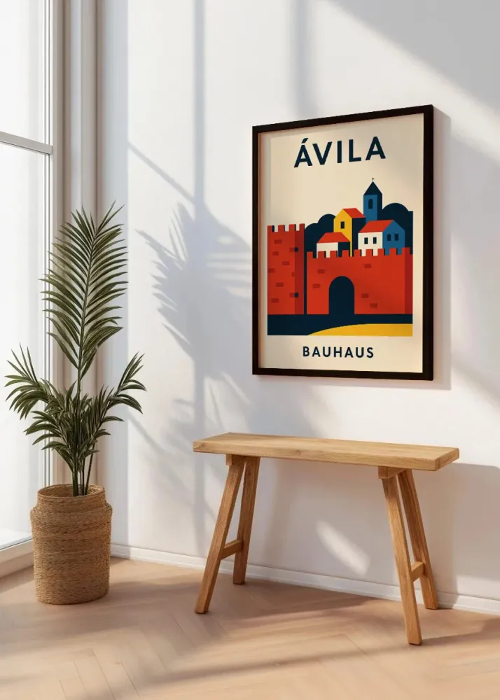 Ávila Poster Bauhaus Fine Artic