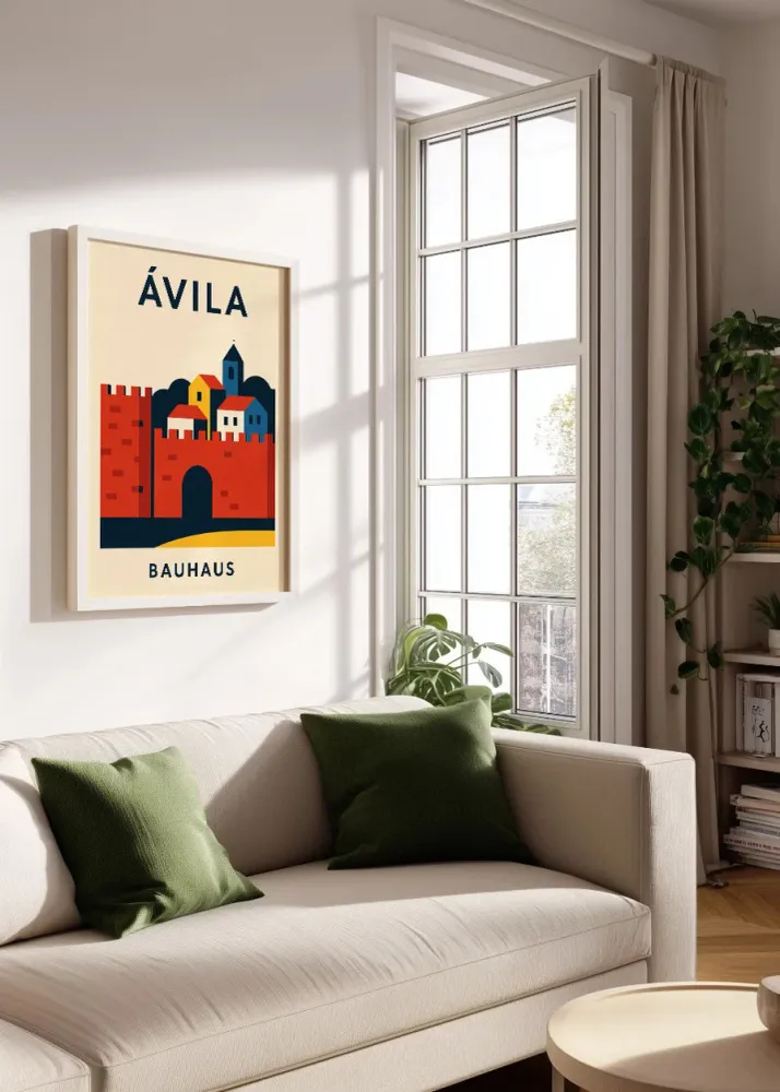 Ávila Poster Bauhaus Fine Artic