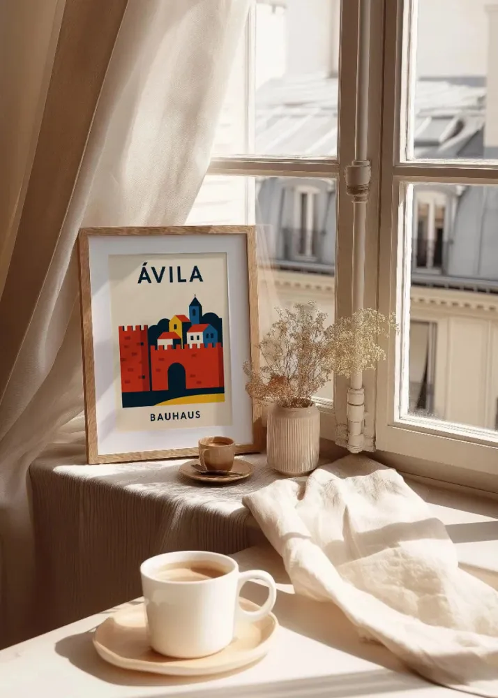 Ávila Poster Bauhaus Fine Artic