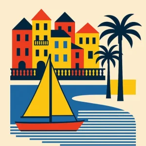 Vilamoura Poster Bauhaus Fine Artic