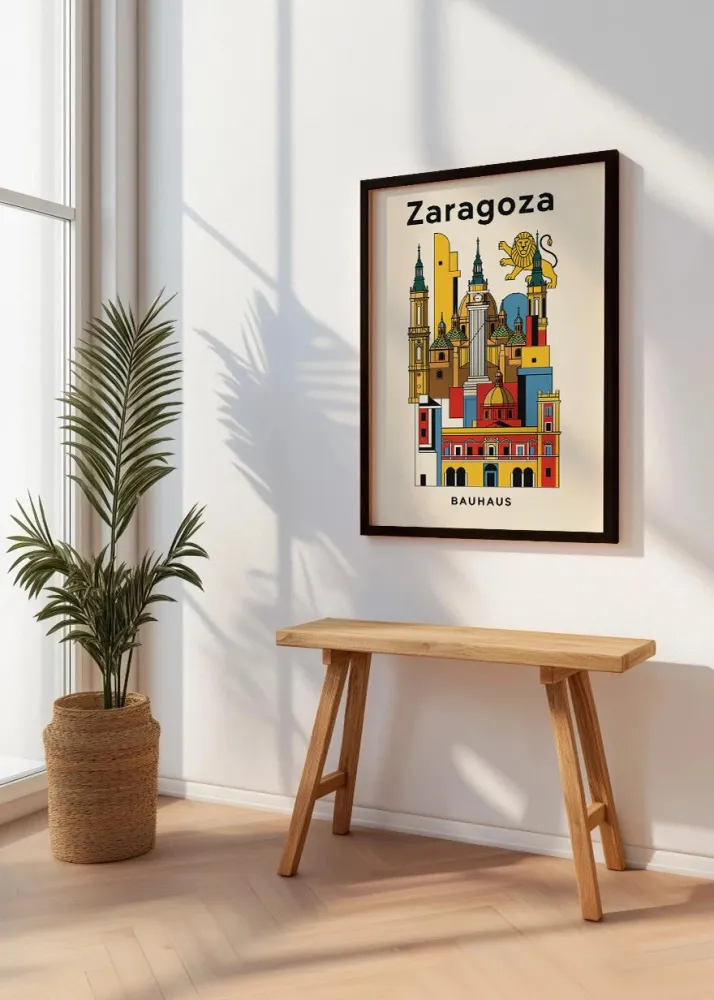 Zaragoza Poster Bauhaus Fine Artic
