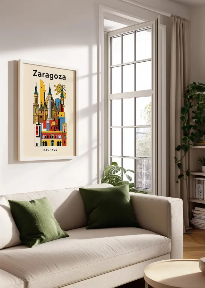 Zaragoza Poster Bauhaus Fine Artic