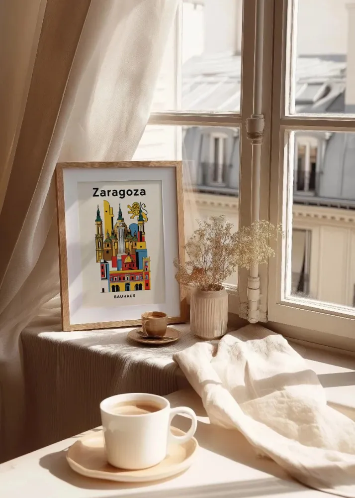 Zaragoza Poster Bauhaus Fine Artic