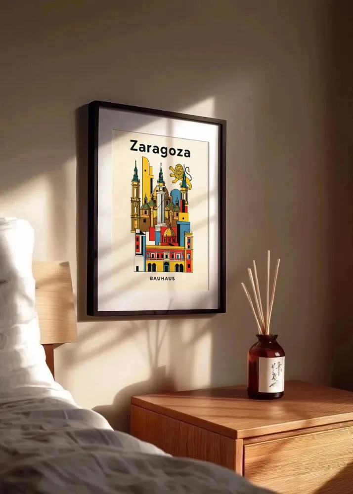 Zaragoza Poster Bauhaus Fine Artic