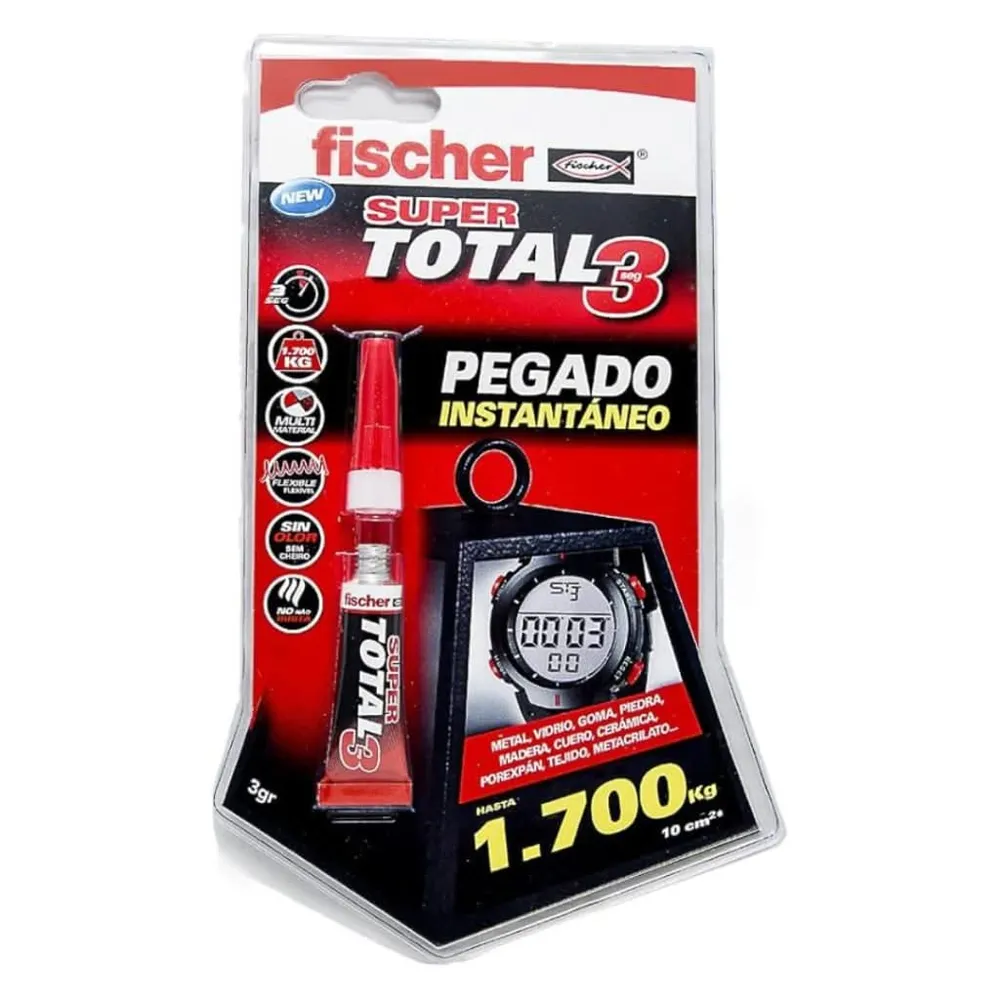 Adhesivo Súper Total 3 fischer