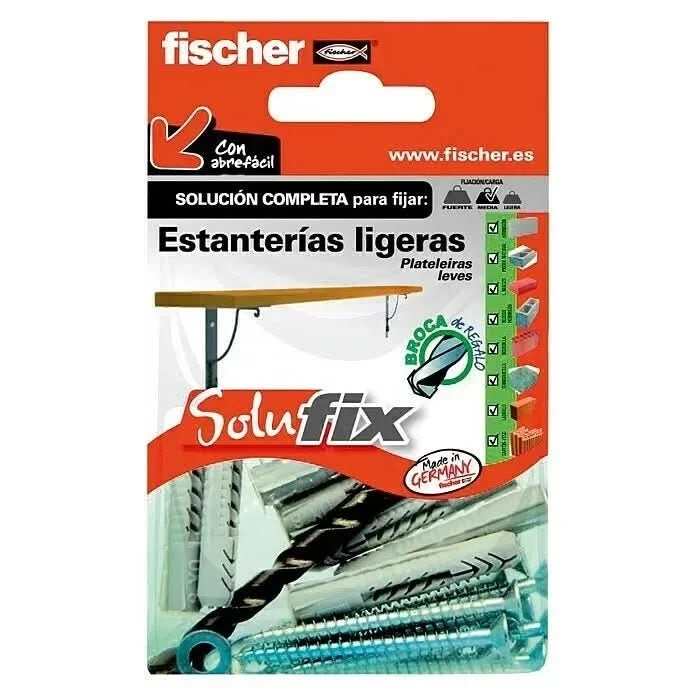 Solufix Estanterías Ligeras fischer