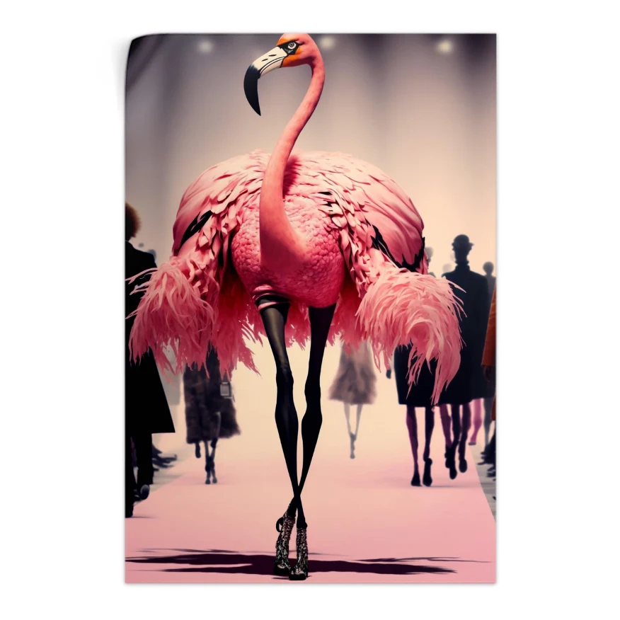 Flamingo Pasarela Poster