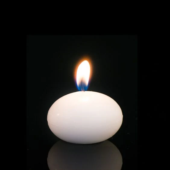 Juego de 12 velas flotantes blancas de 1.5 , sin perfume. Floating Pearls | Vase Pearlfection