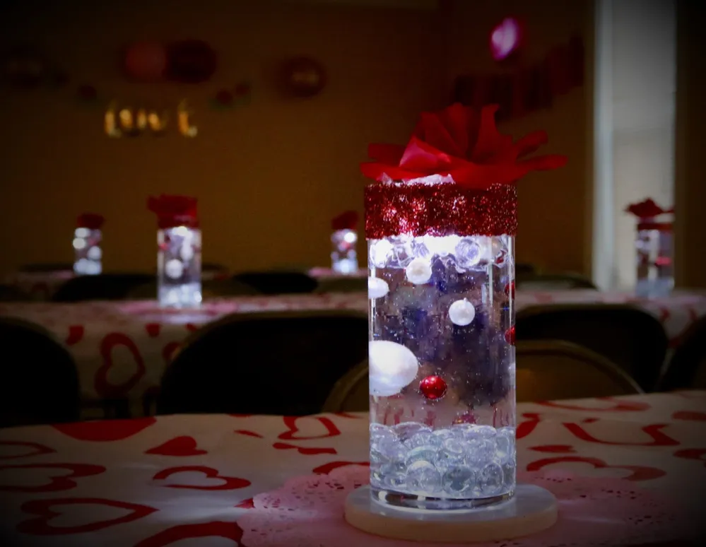 Luces de té LED sumergibles, blancas - prueba de agua Floating Pearls | Vase Pearlfection
