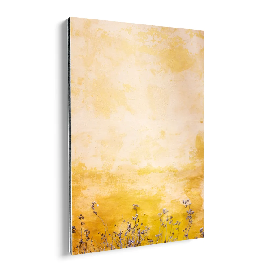 Flores en la Pared Poster