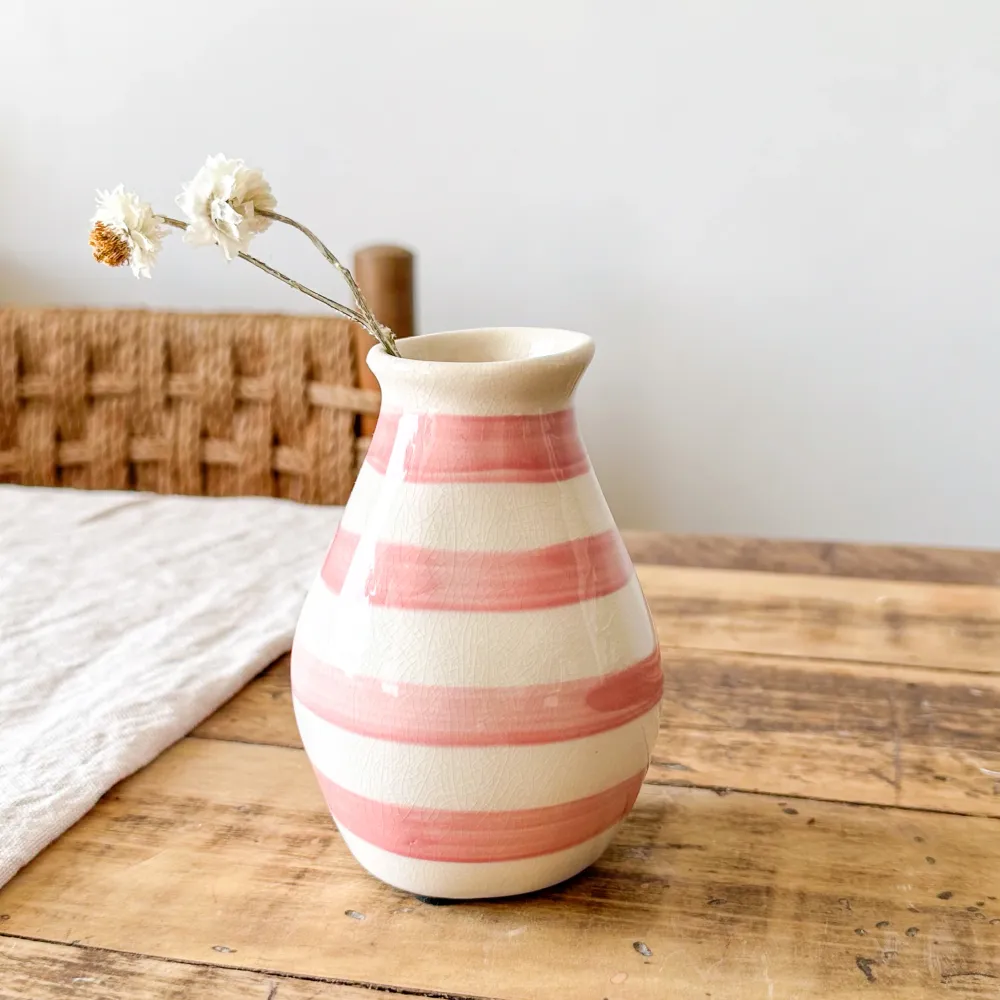 Mini Florero Botella Gris Frank Home
