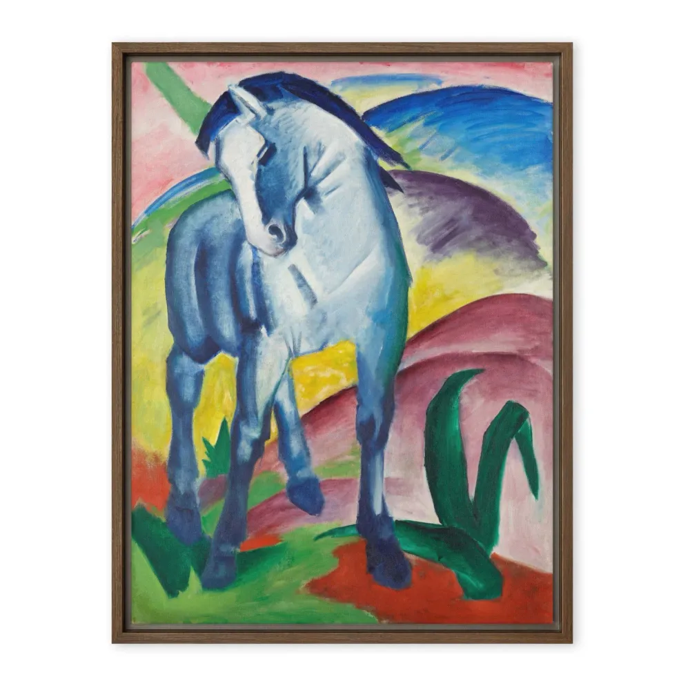 Lienzo - Franz Marc, Caballo Azul I