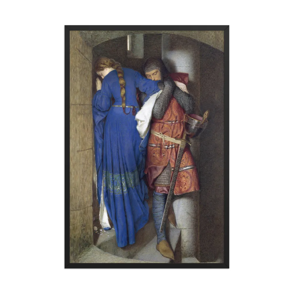 Cartel - Frederic William Burton, Hellelil y Hildebrand