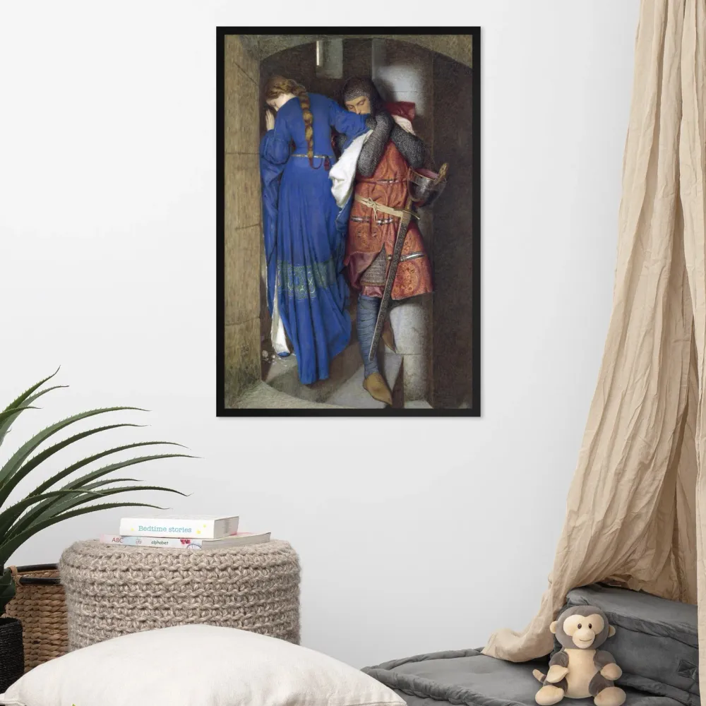 Cartel - Frederic William Burton, Hellelil y Hildebrand