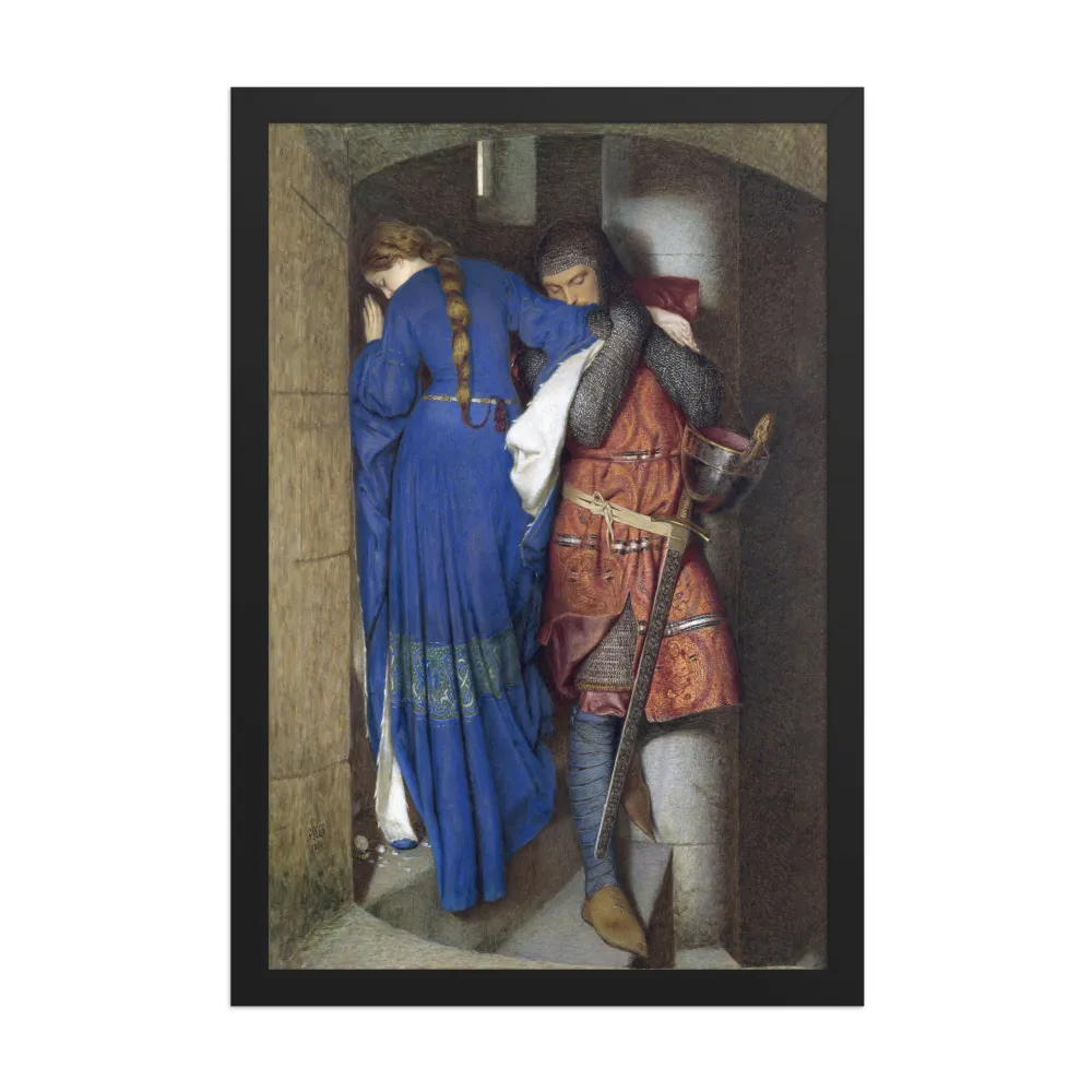 Cartel - Frederic William Burton, Hellelil y Hildebrand