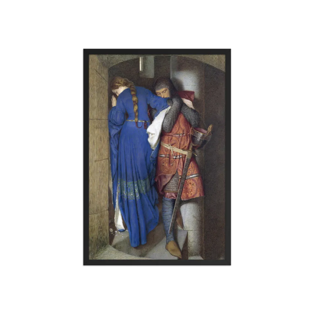 Cartel - Frederic William Burton, Hellelil y Hildebrand