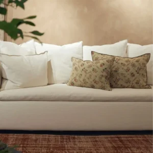 FUNDA COJIN JARDIN SECRET Beige