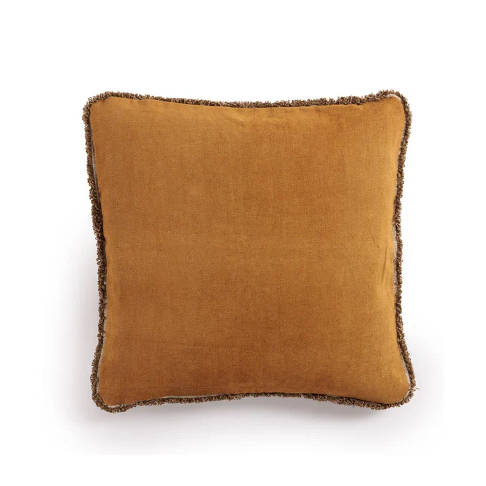 FUNDA COJÍN MAGICIEN LONETA TERCIOPELO Brick