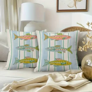 Funda para Cojín - Peces