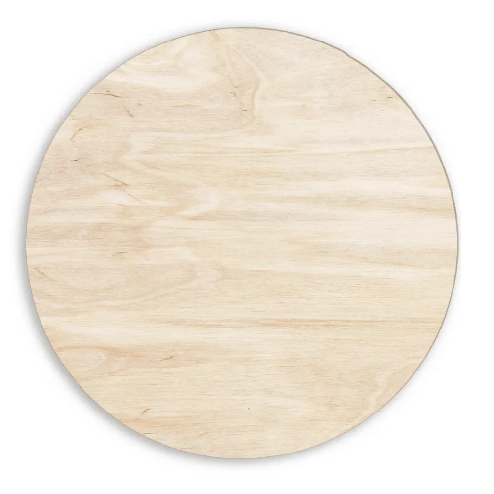 Imán Redondo de Madera Impreso Fustik shop