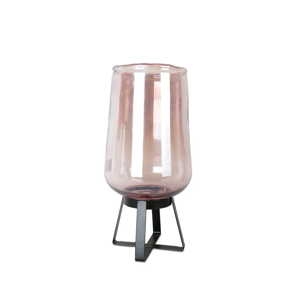 Base decorativa grande Treveris - Rosa GAFF