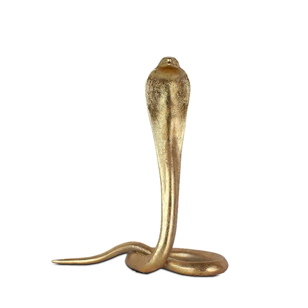 Cobra Decorativa Grande Molly - Dorado GAFF
