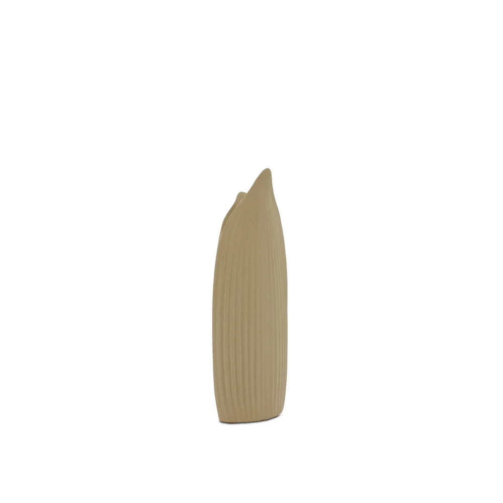 Jarrón decorativo chico Asha - Beige GAFF