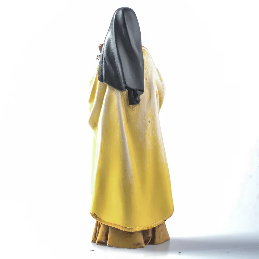 Estatua de madera de Santa Teresa de Lisieux Galleria Mariana