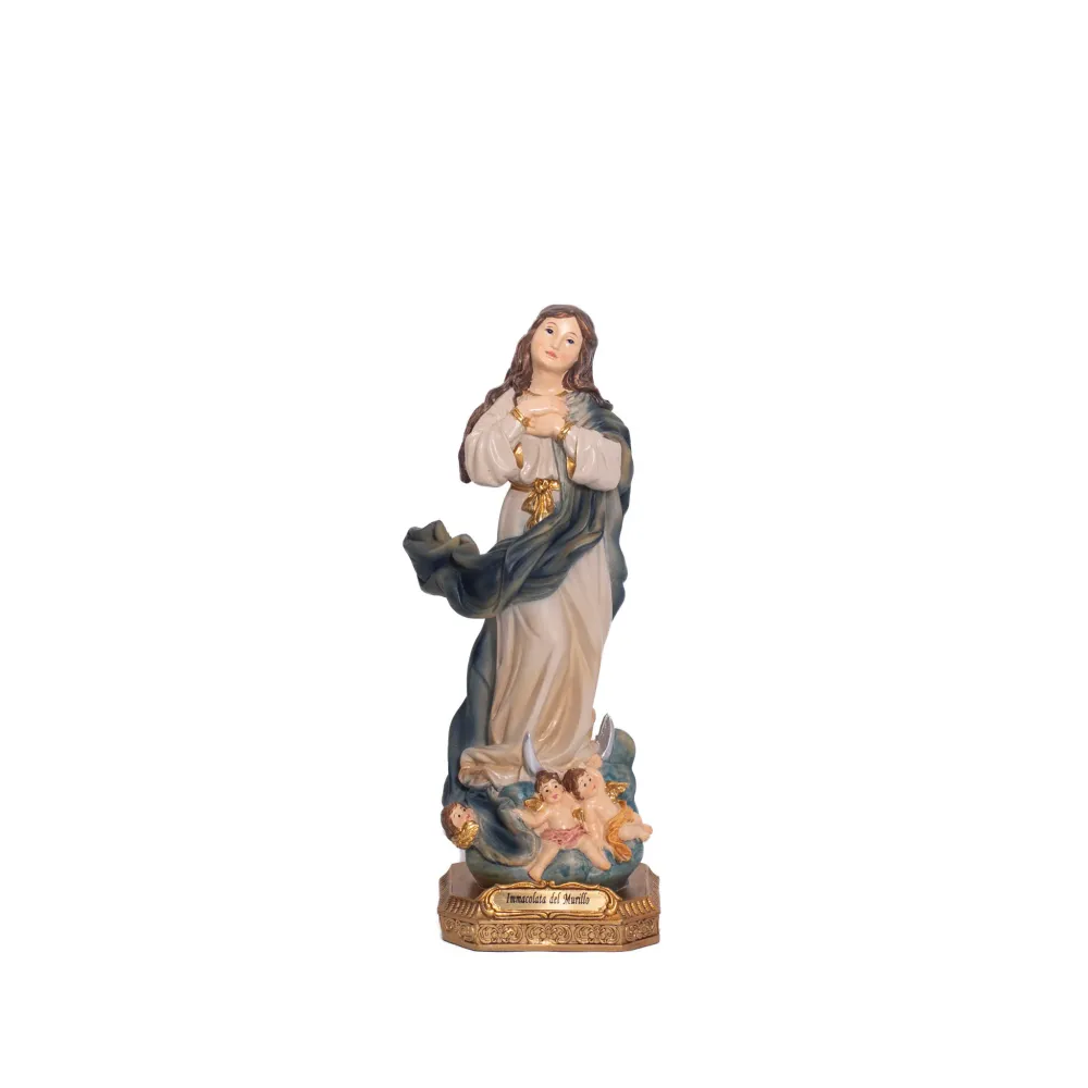 Estatua de resina de Nuestra Señora Inmaculada de Murillo Galleria Mariana