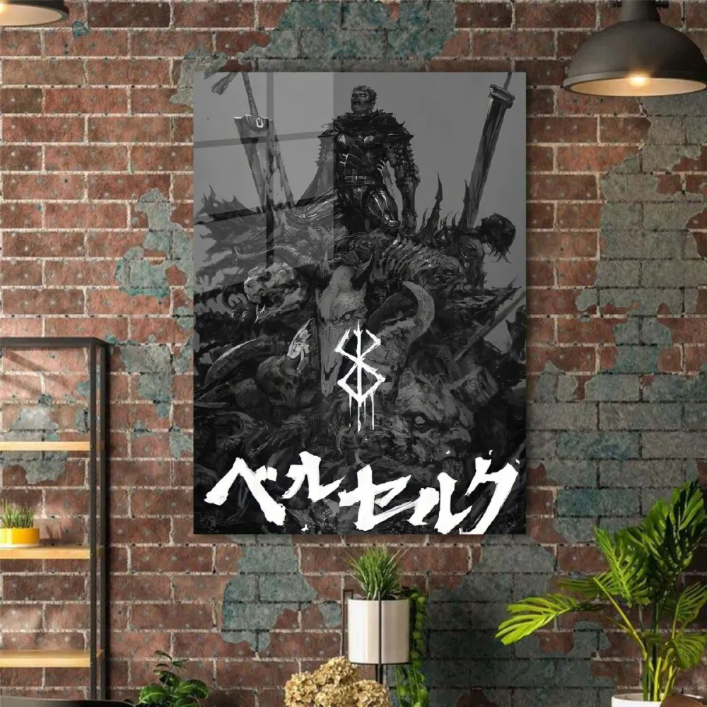 Poster Metalizado BERSERK Gamer Pad Mouse
