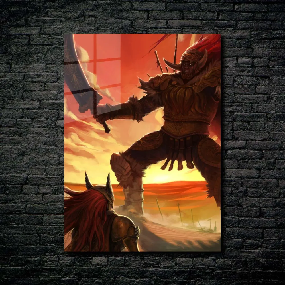 Poster Metalizado ELDEN RING Gamer Pad Mouse