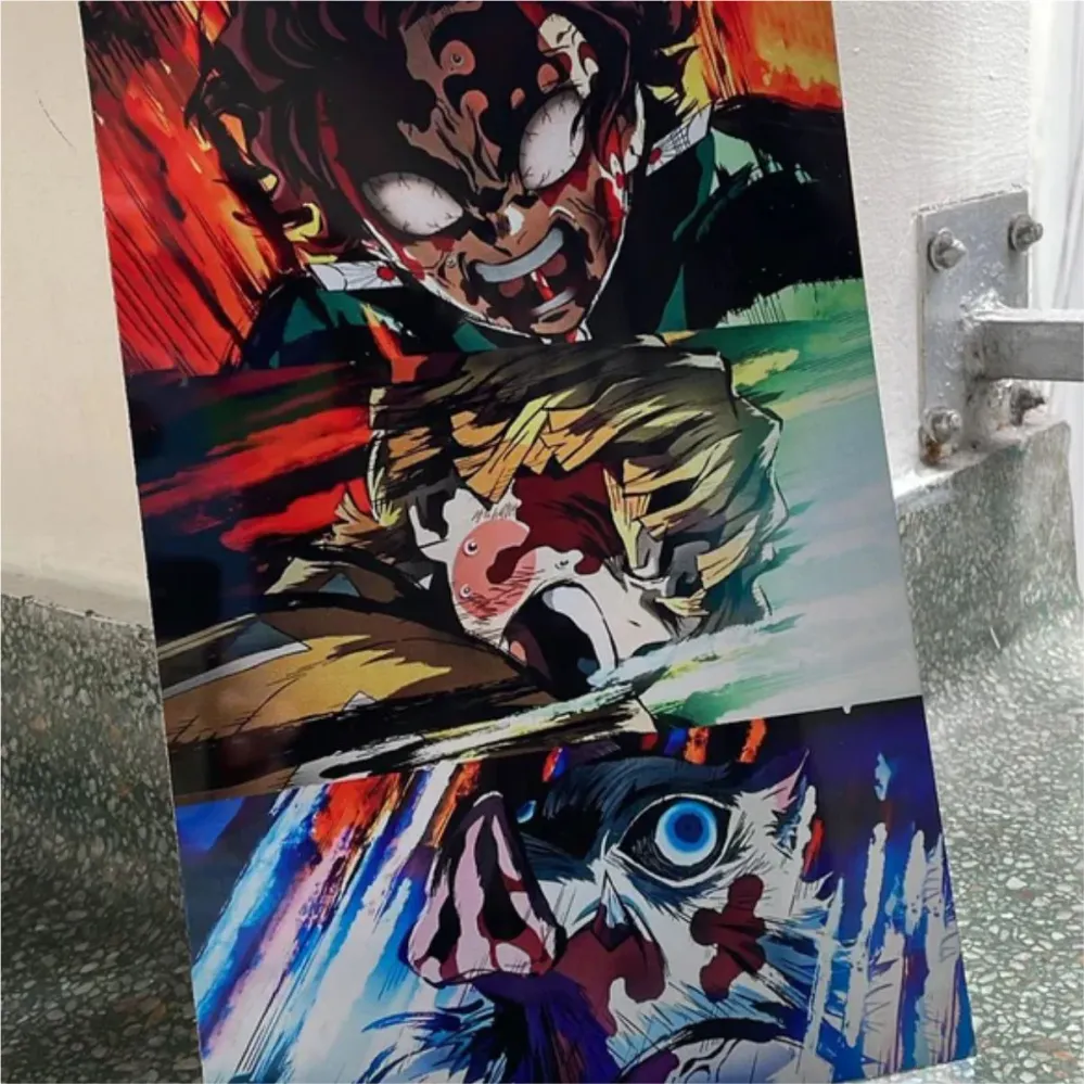 Poster Metalizado EVANGELION Gamer Pad Mouse