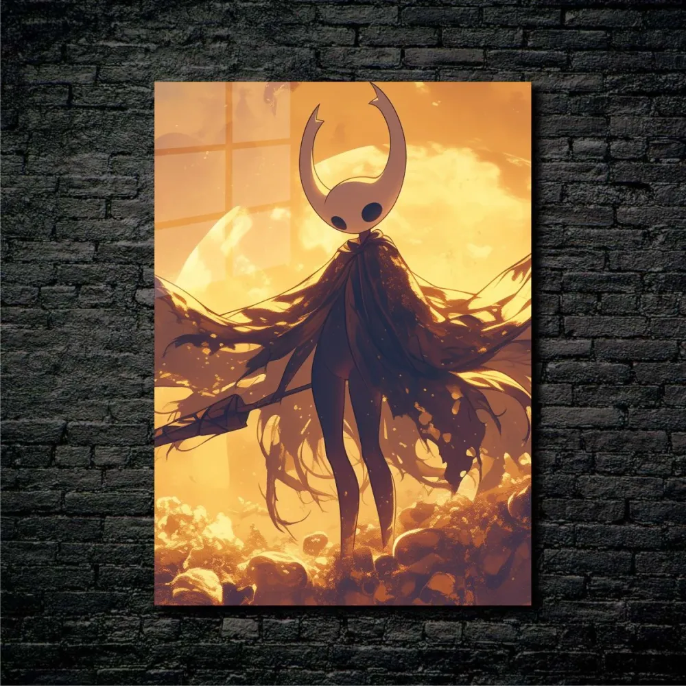 Poster Metalizado SILKSONG Gamer Pad Mouse