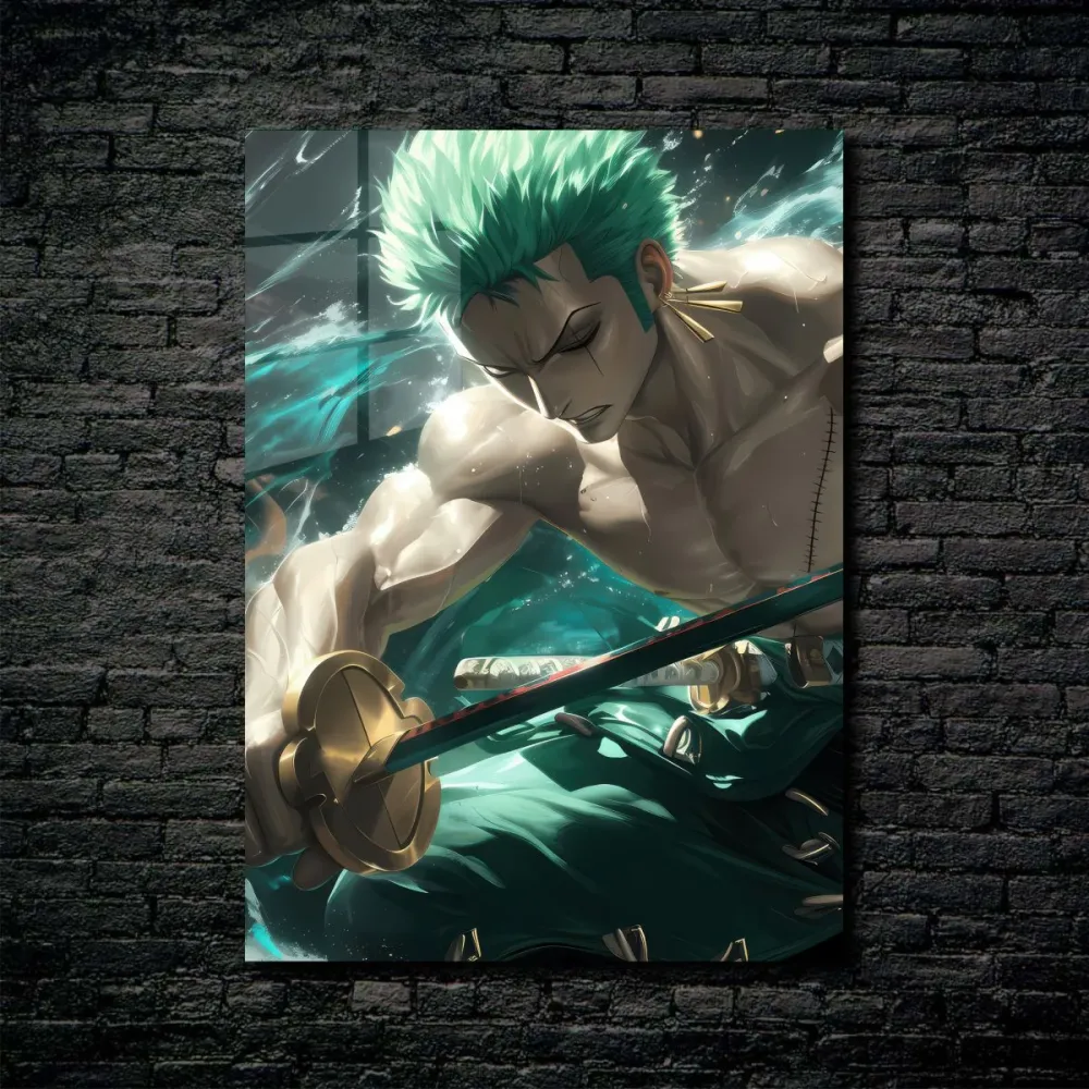 Poster Metalizado ZORO Gamer Pad Mouse