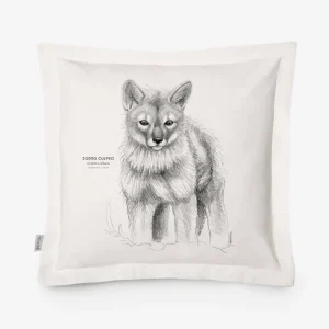 FUNDA COJÍN ZORRO CACHORRO GARUGA