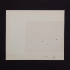 GASTINI Marco, Letra C, 1974, Serigrafí original firmada