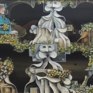 Eduard Alcoy - Mascares blanques Gaudifond Arte