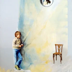 Horacio Gómez - Niño con bola 2 Gaudifond Arte