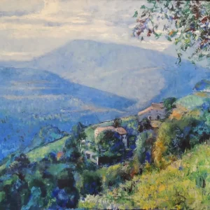 Joan Gil - Paisaje del Montseny Gaudifond Arte